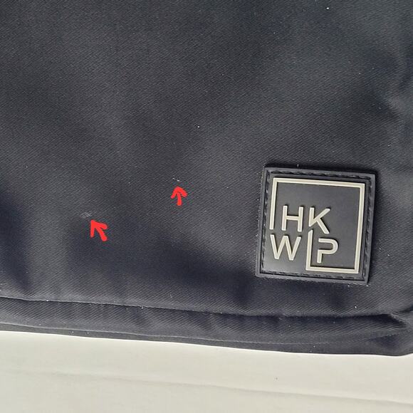 IHKWIP Black Purse Travel Bag Tote Crossbody Strap Zipper Pockets Organizer - Picture 4 of 14